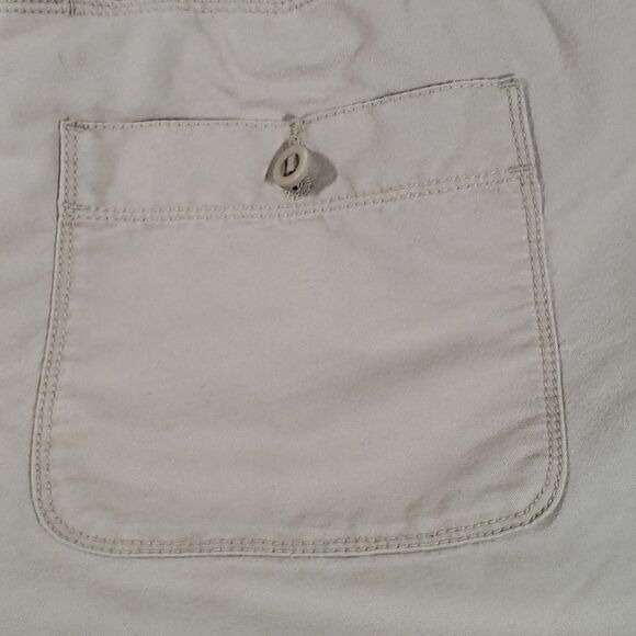 Land's End Khaki Flannel Lined Cargo Pants 24W‎ - Picture 13 of 16